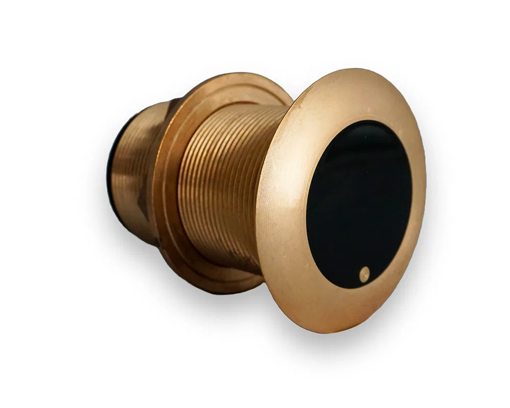 BT70MA600-12 – SI-TEX Transducer, Thru-Hull Mount With 12 Degree Tilted Element Low Profile 900 Foot Maximum Depth 80...